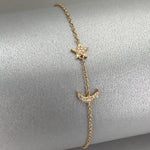 Moon and Star Bracelet