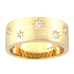 Wide Diamond Stars Band