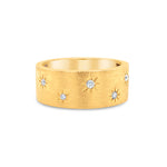 Wide Diamond Stars Band