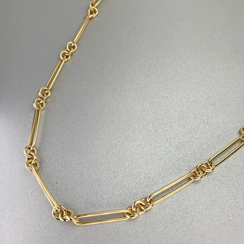 Long Link Gold Chain