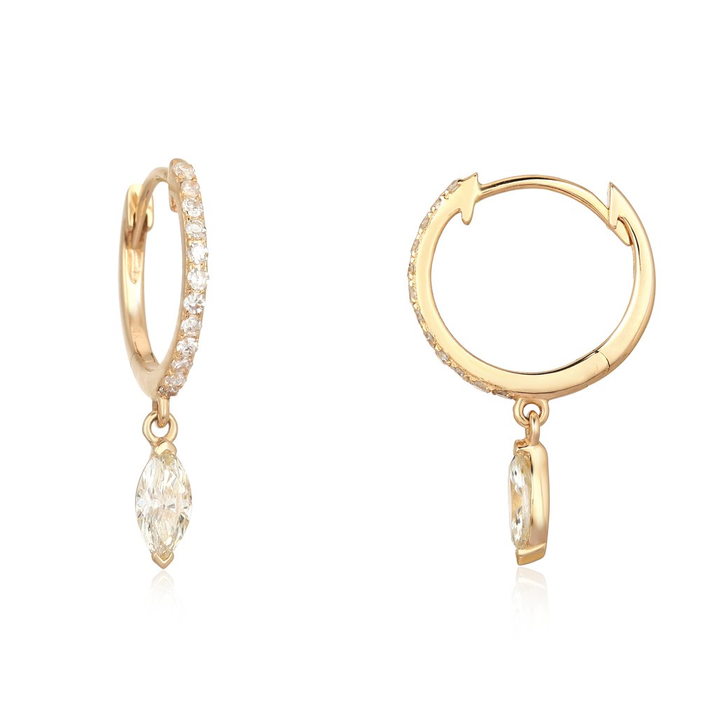 Marquise Engagement Diamond Ring Gold | Sarah & Sebastian – SARAH &  SEBASTIAN
