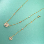 Diamond Mosaic Convertible Necklace