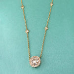 Diamond Mosaic Convertible Necklace
