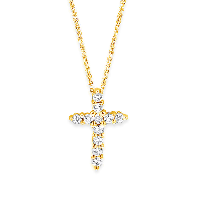 Diamond Cross Necklace