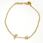 Moon and Star Bracelet